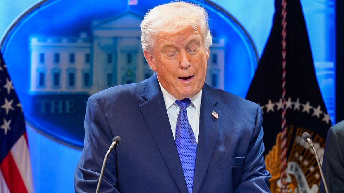 photo of Donald Trump. 