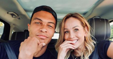 Dale Moss and Clare Crawley taking a selfie.