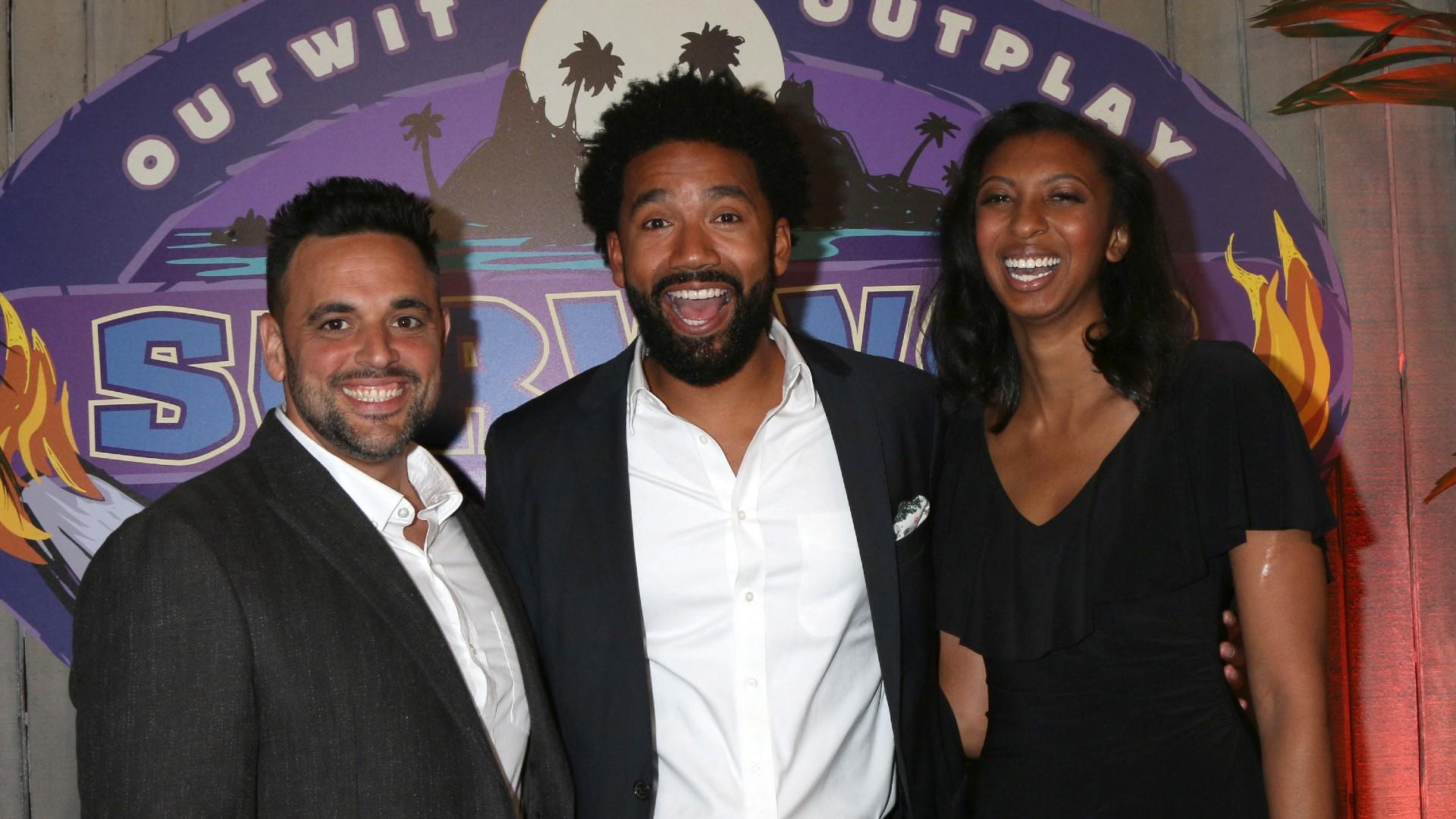 Photo of Domenick Abbate, Wendell Holland and Laurel Johnson.