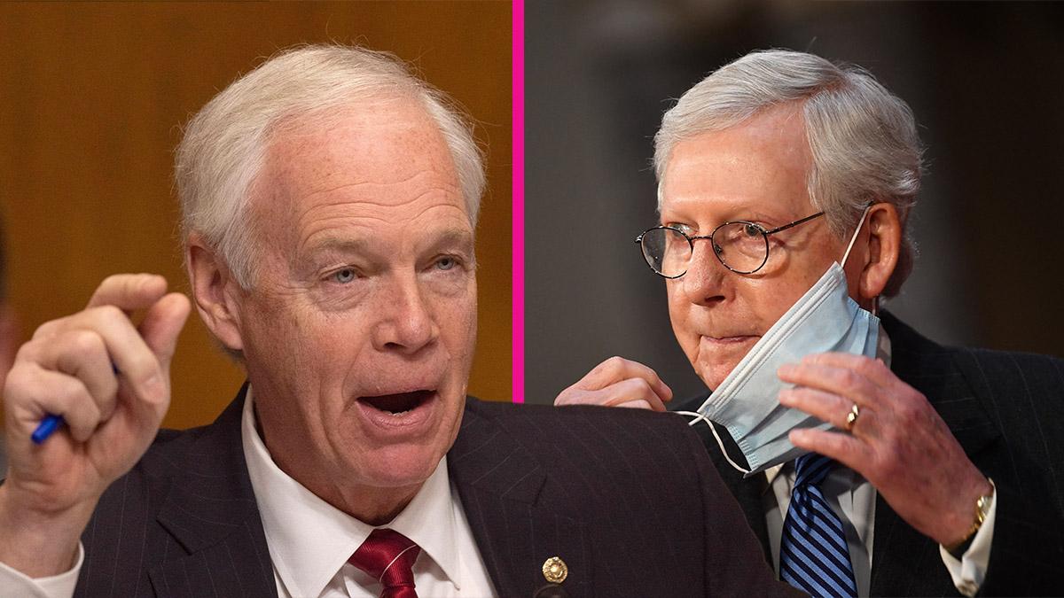  Sen. Ron Johnson,Mitch McConnell