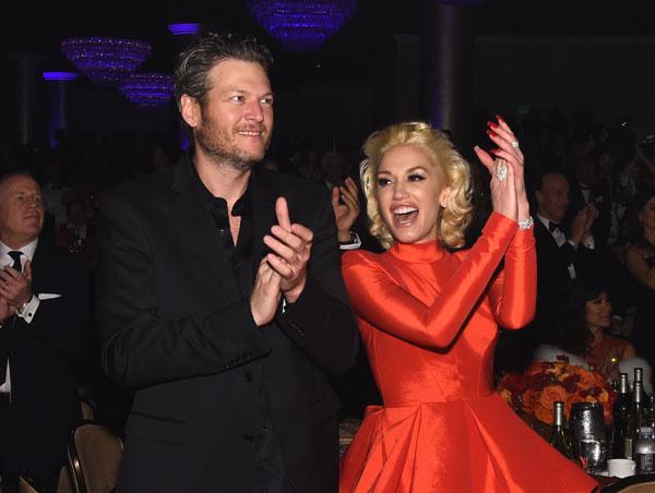 Gwen Stefani Blake Shelton Dating PDA Pre Grammy Dinner