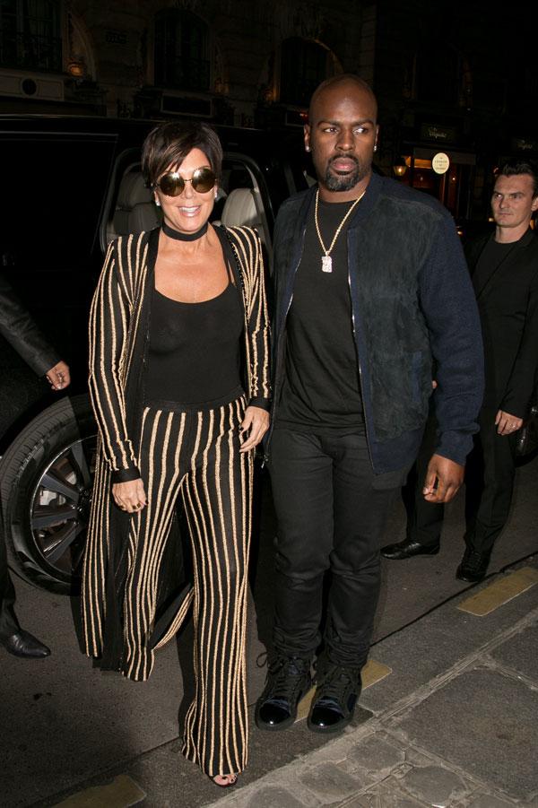 Kris jenner corey gamble married wedding