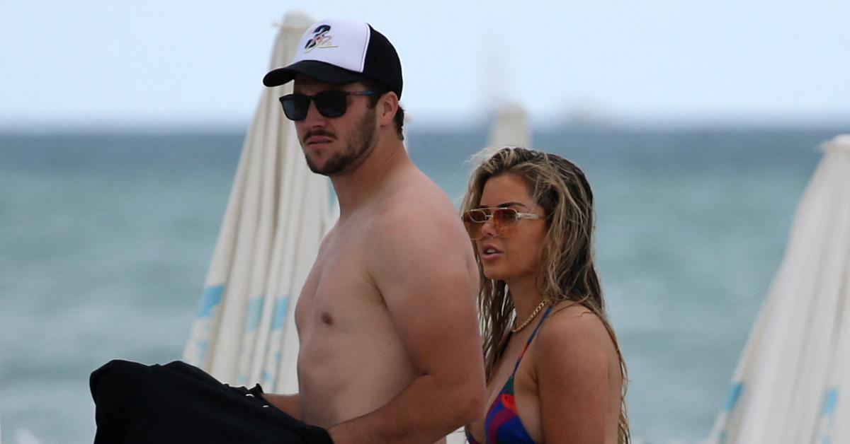 josh allen ex brittany williams post marries hailee steinfeld wedding