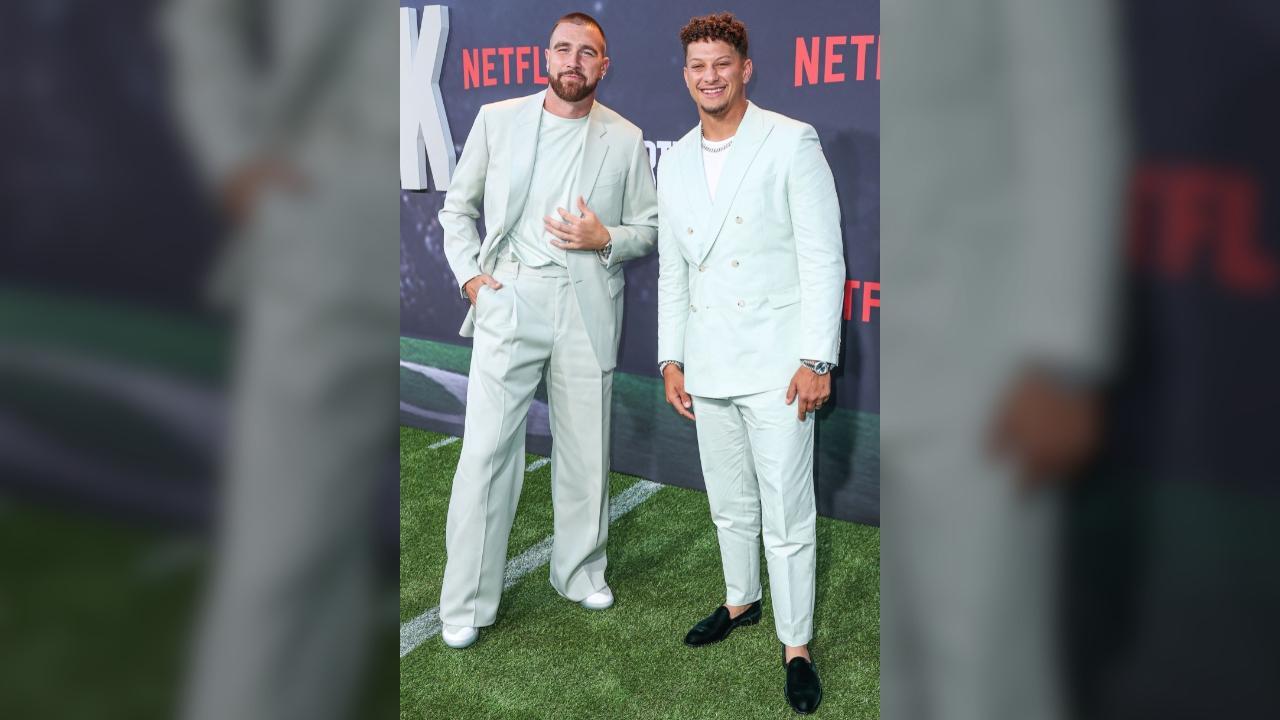 image of Travis Kelce and Patrick Mahomes are best friends.