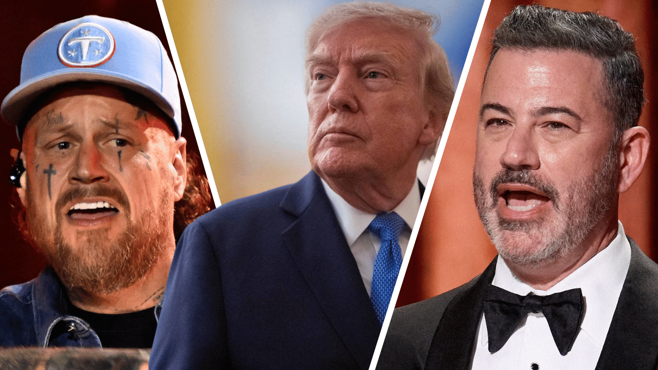 Jelly Roll, Donald Trump Jimmy Kimmel