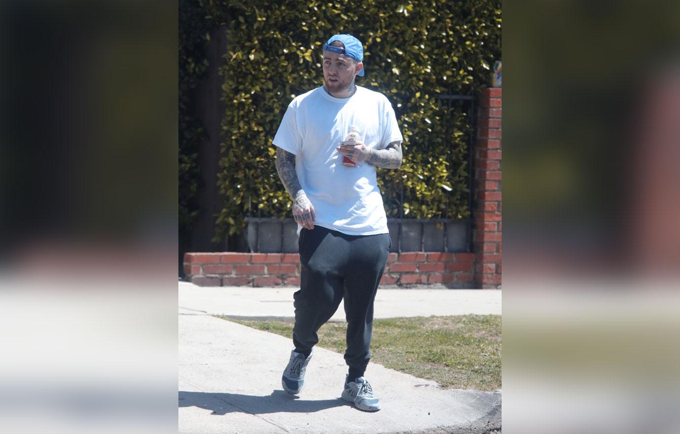 EXCLUSIVE: Mac Miller seen leaving workout