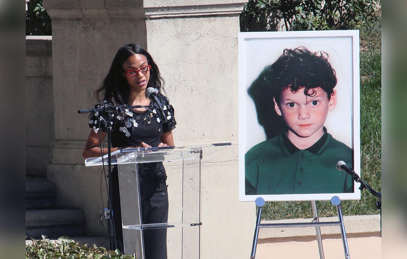 Anton yelchin life celebration statue unveiling 3