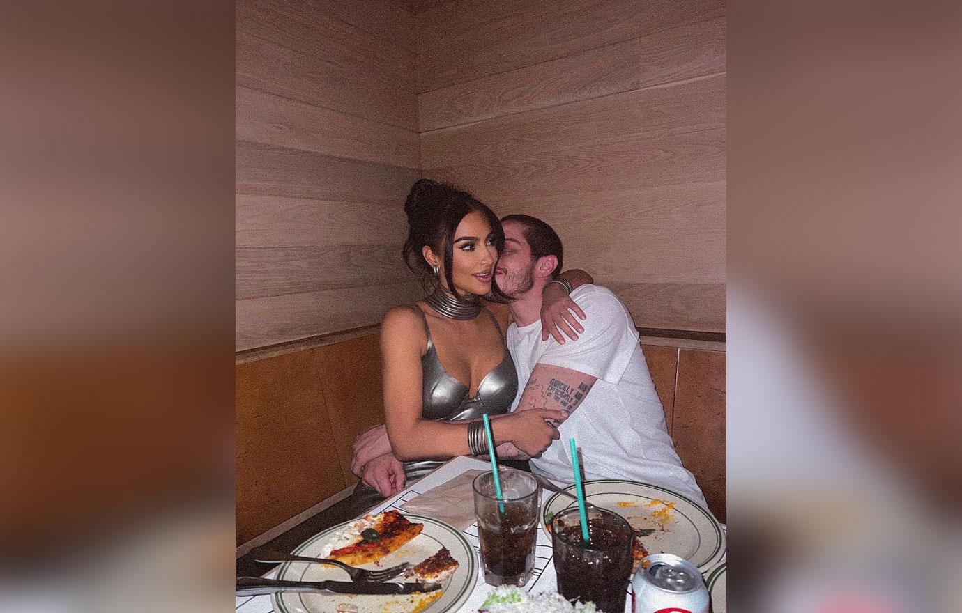 heating up from overseas kim kardashian pete davidson are making it work long distance