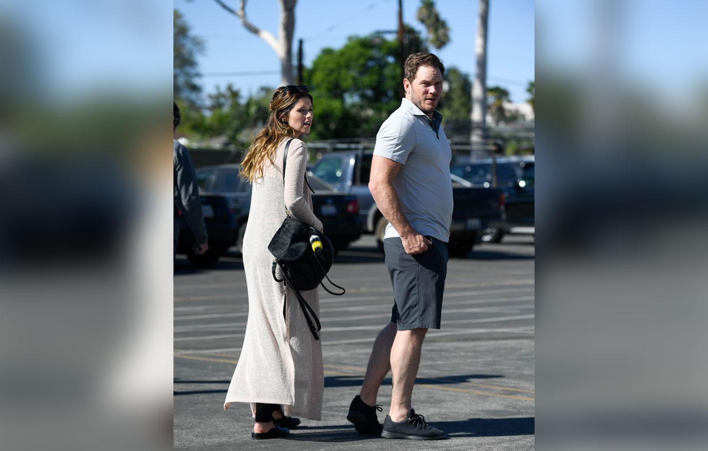 Chriss Pratt and Katherine Schwarzenegger