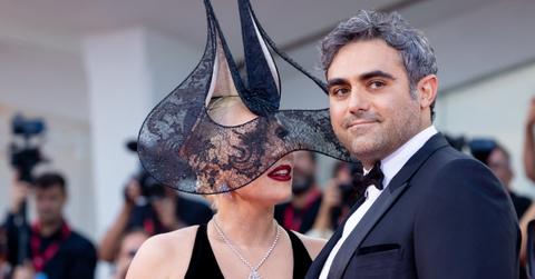 Photo of Lady Gaga and Michael Polansky.