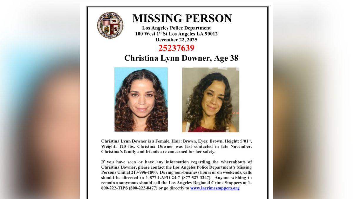 image of The award-winning writer said he last heard from her on November 26, 2025.