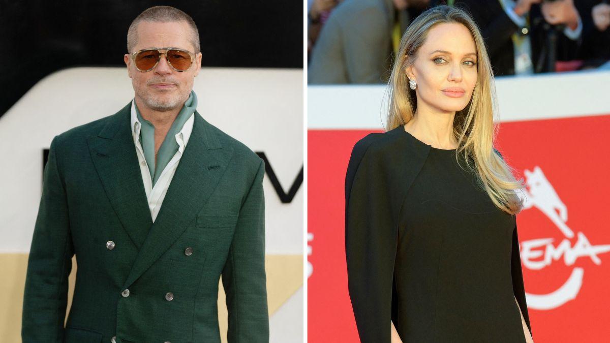 image of Angelina Jolie and Brad Pitt share six kids. 