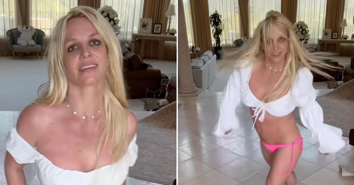 Britney Spears Seductively Dances, Declares She Needs 'Baby Stroller