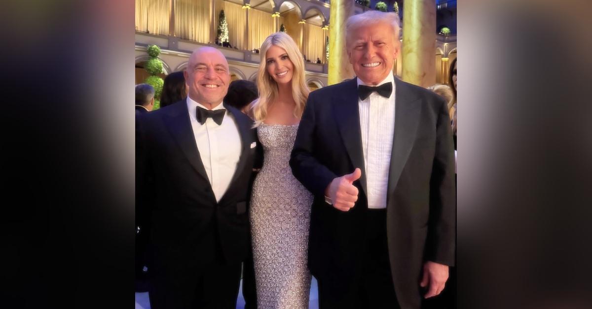 ivanka trump calls donald joe rogan legends photo inauguration dinner