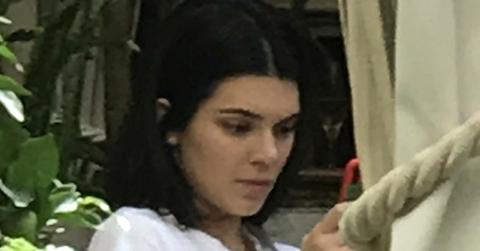 *EXCLUSIVE* Kendall Jenner emerges for the first time after jewelry theft