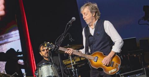 image of Ringo Starr and Paul McCartney