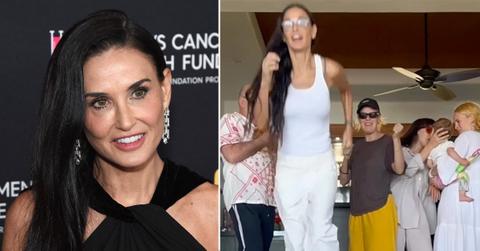 demi moore  shows off killer bikini body vacation daughters photos pp