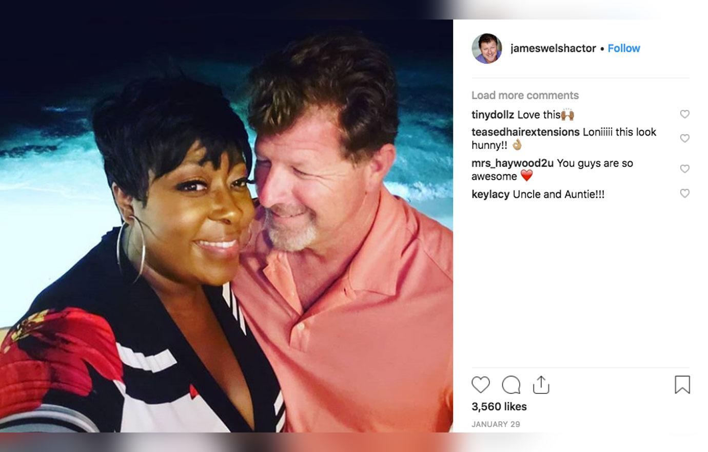 Loni Love & Her Boyfriend Celebrate Their First Valentine’s Day