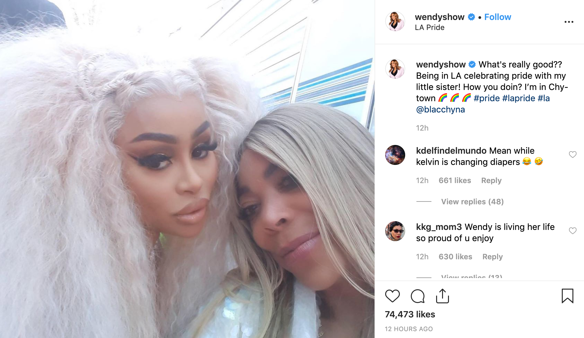 Wendy Williams Blac Chyna Party