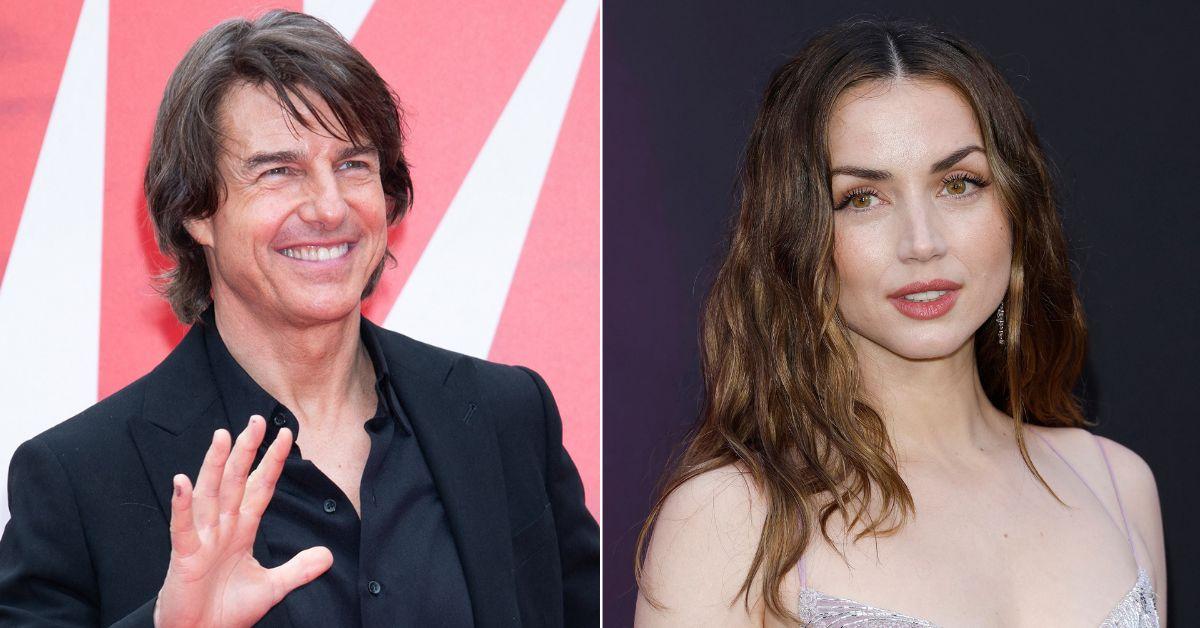 Image of Tom Cruise and Ana de Armas never officially confirmed their relationship.