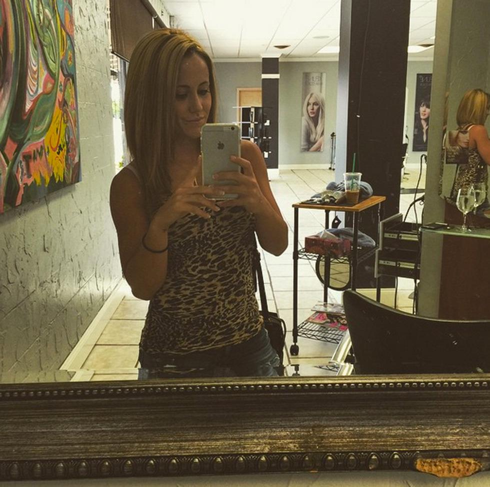 Jenelle evans new hair