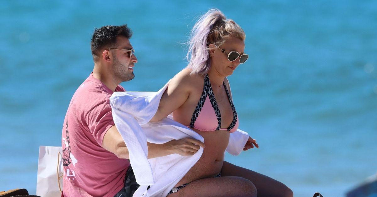 sam asghari britney career pressure