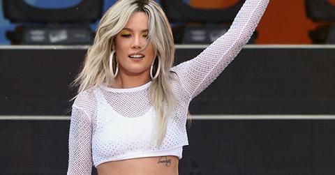 Halsey white outfit today show pics