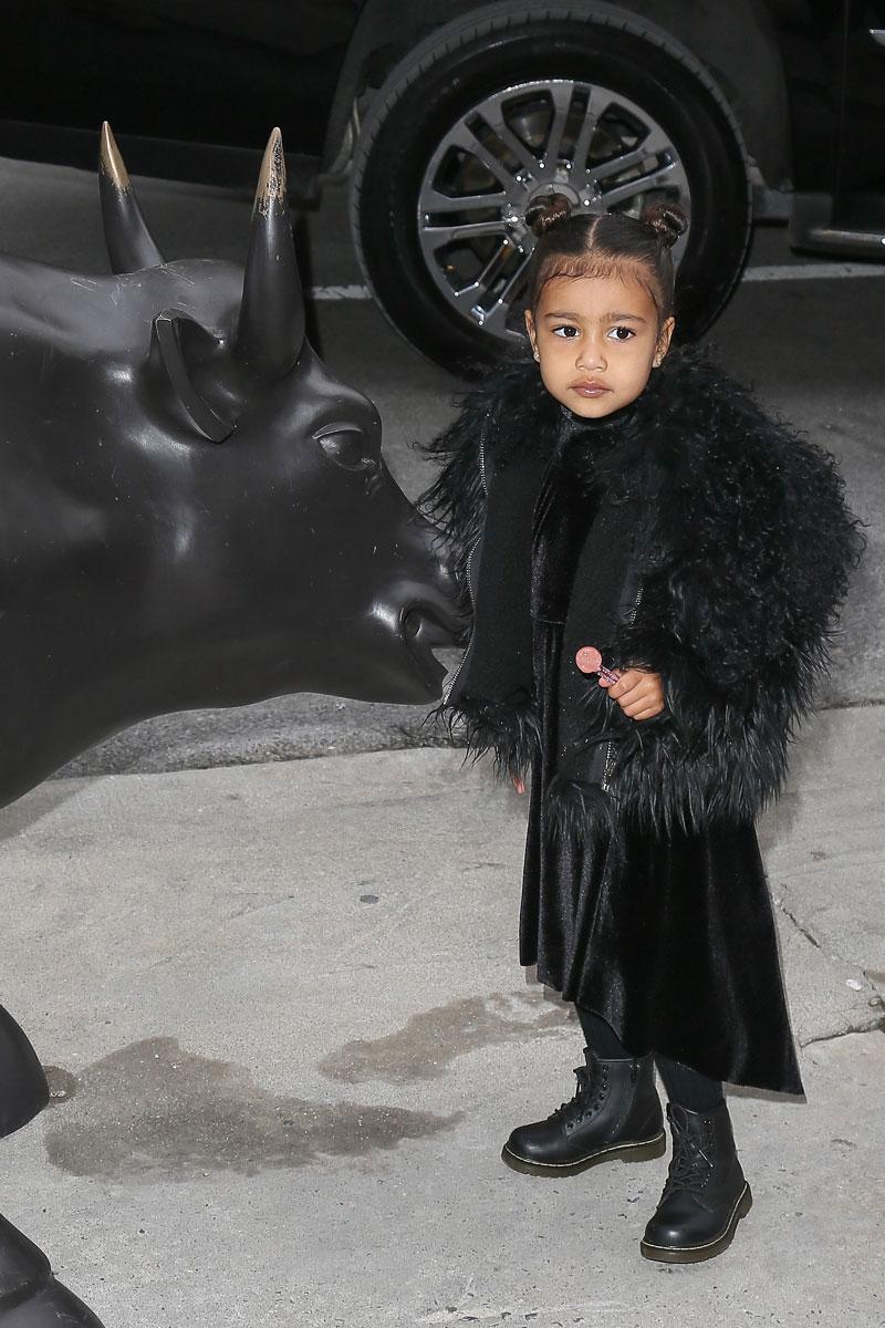 North West steals the scene in New York!