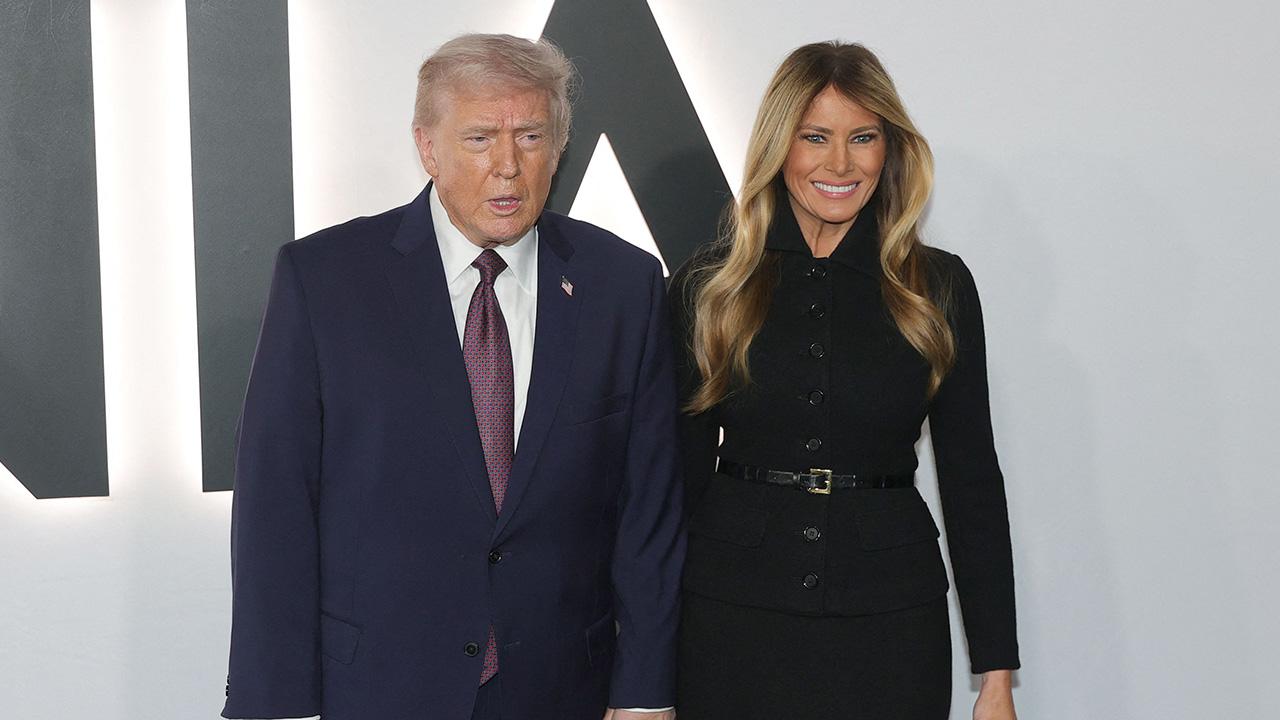 Image of Donald Trump's wife Melania's documentary did not top the charts as he suggested.