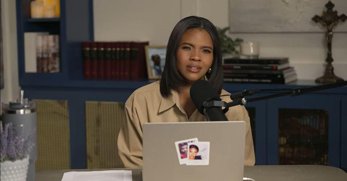 image of Candace Owens claimed Charlie Kirk appeared in one of her dreams. 