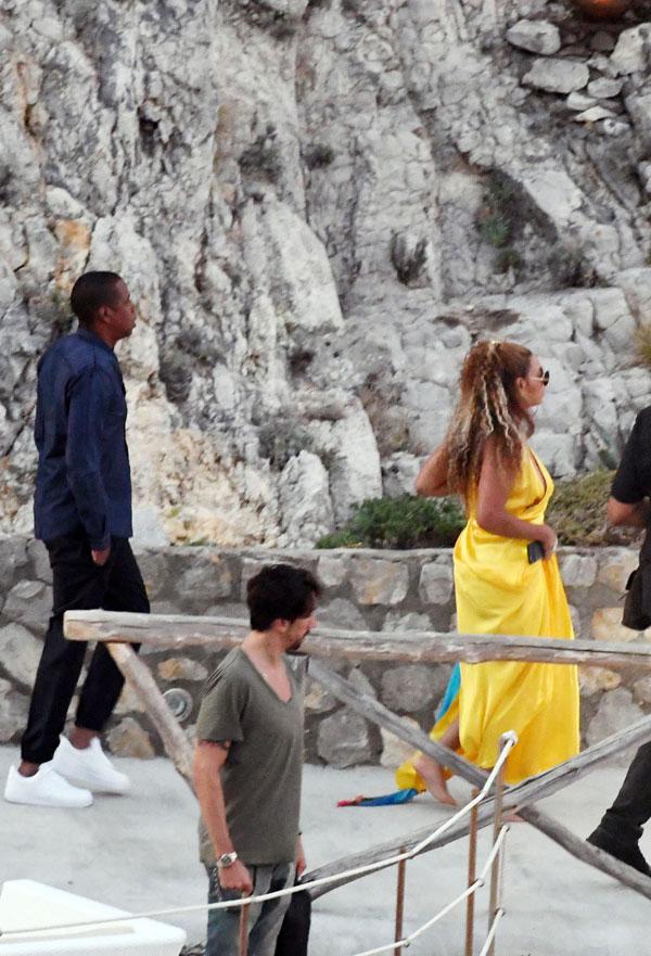 jay z beyonce italy vacation