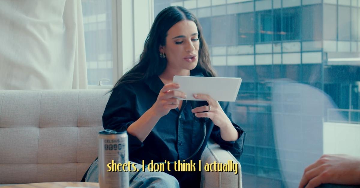 lea michele proves can read hilarious frustrating rumors watch