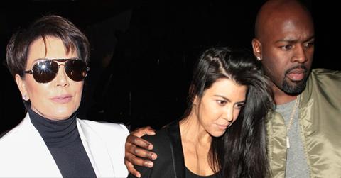 Kourtney kardashian kris jenner dumps corey gamble cheating
