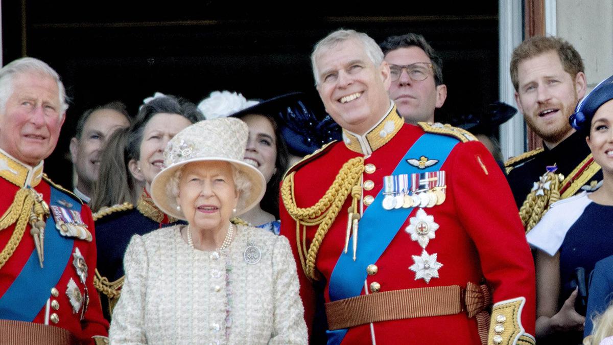 Photo of Sarah Kellen said she dined at Buckingham Palace.