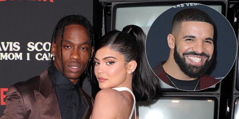 Kylie Jenner And Travis Scott On Red Carpet Drake