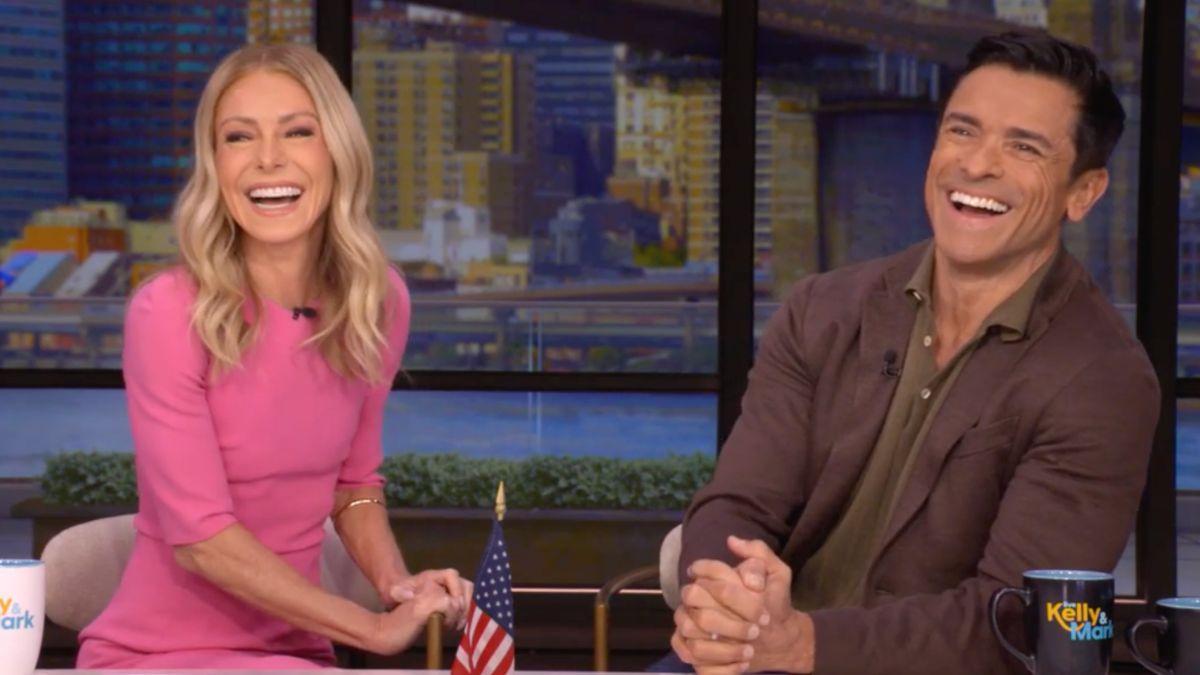 Image of Kelly Ripa teased Mark Consuelos after his confession.