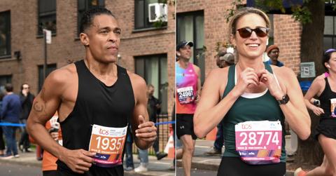 amy robach tj holmes run nyc marathon affair