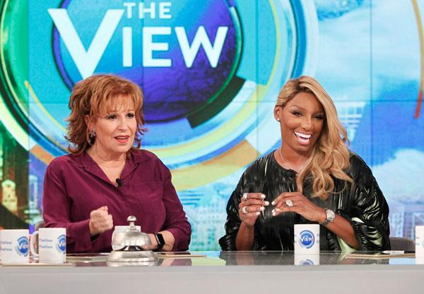 Nene leakes angry the view cast feud poked fun interview