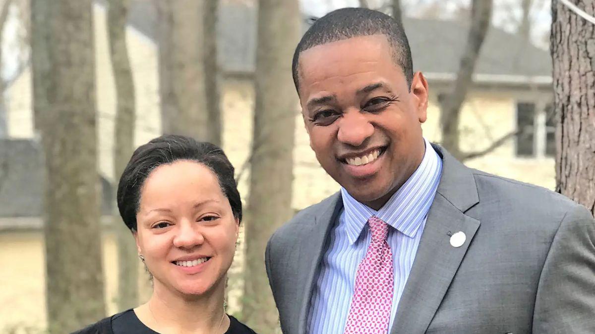 photo of justin fairfax and wife cerina fairfax