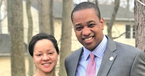 photo of justin fairfax and wife cerina fairfax