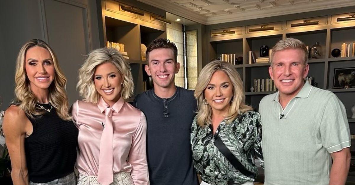Photo of Lara Trump, Savannah Chrisley, Greyson Chrisley, Julie Chrisley and Todd Chrisley