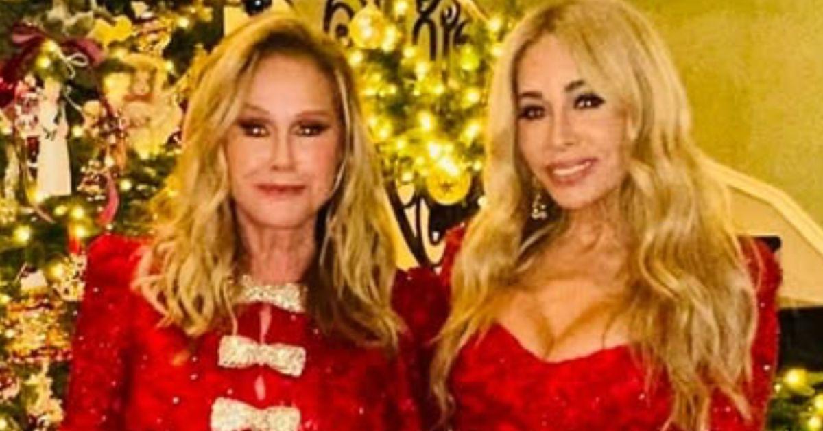 Photo of Kathy Hilton and Faye Resnick