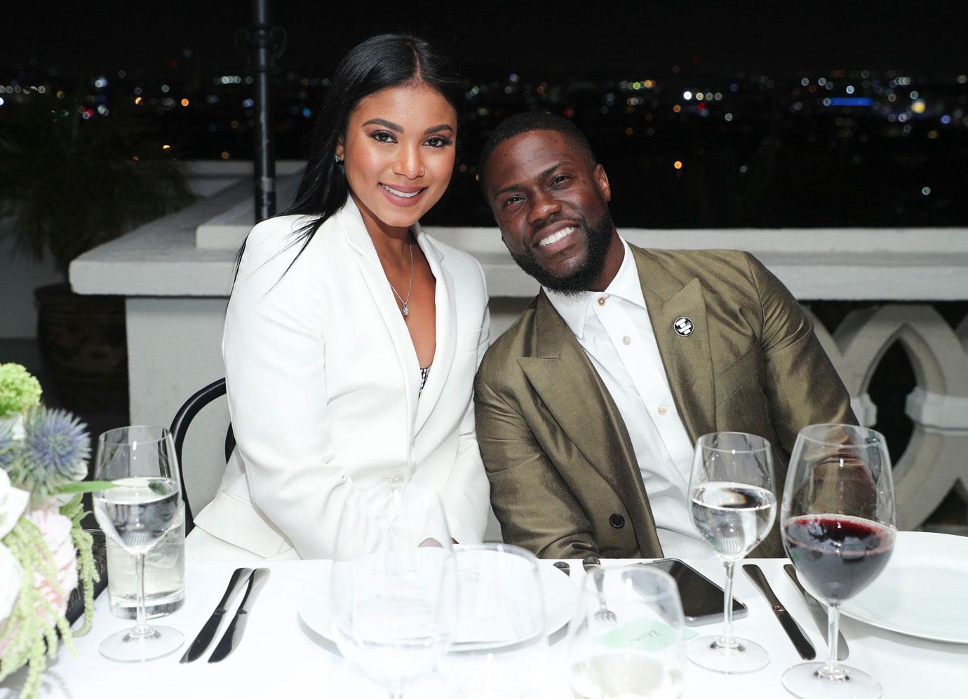 Kevin Hart And Eniko Parris At An Event