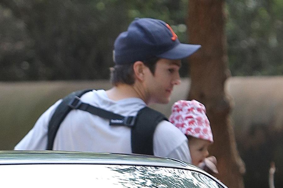 Ashton kutcher mila kunis baby wyatt first birthday