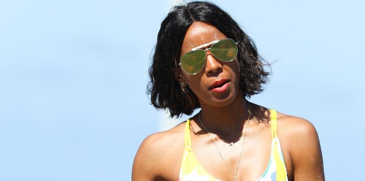 *EXCLUSIVE* Kelly Rowland is Bootylicious in Sydney