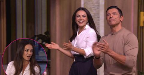 Image of Mila Kunis confessed to being a little tipsy when agreeing to co-host.
