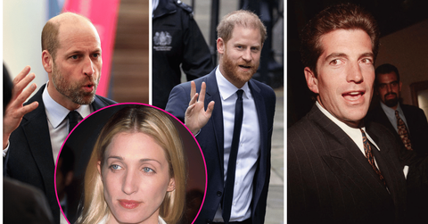 Photo of Prince William, Prince Harry and John F. Kennedy Jr.