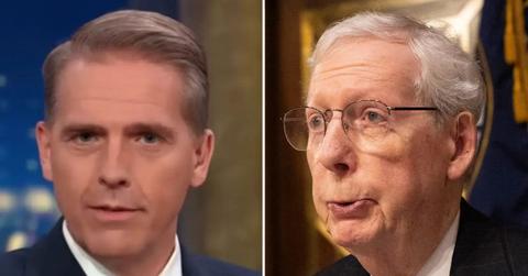Photo of Scott Jennings and Mitch McConnell