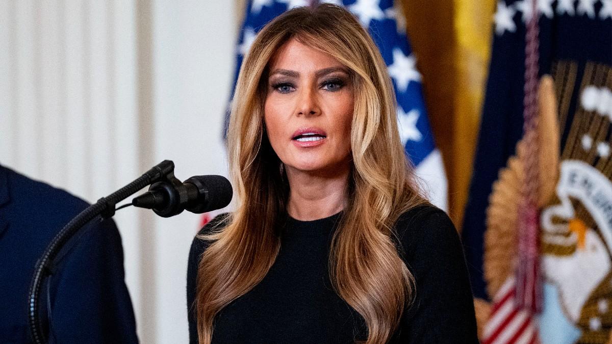 photo of Melania Trump. 