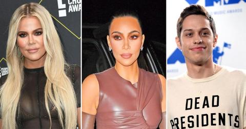 khloe kardashian joins kim kardashian pete davidson dinner escape room